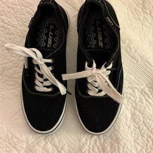 Lugz Black Lear Casual Skate Shoes size 6.5